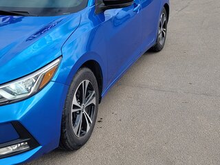 2021 Nissan Sentra VIII (B18), синий, 930000 рублей, вид 3