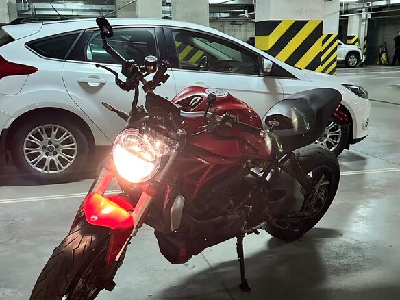 2017 Ducati Monster 1200, красный, 950000 рублей - вид 5