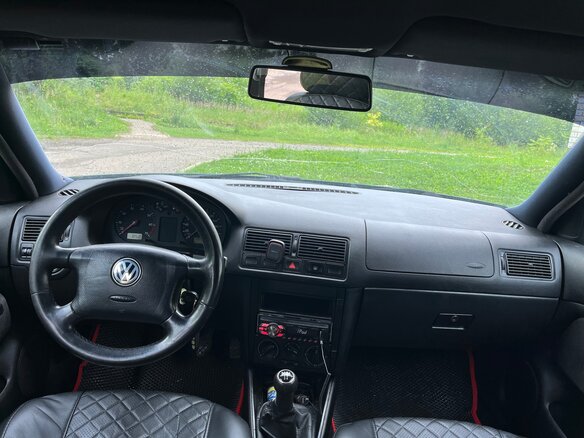 1998 Volkswagen Golf IV, зелёный - вид 9