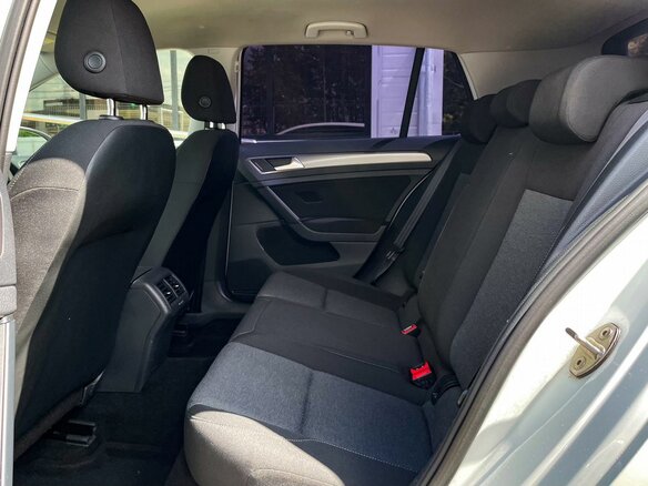2014 Volkswagen Golf VII, белый - вид 8