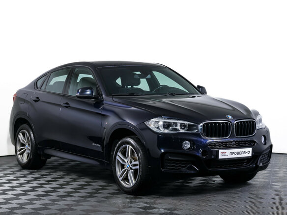 2019 BMW X6 30d II (F16), белый - вид 2