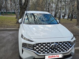 2021 Hyundai Santa Fe IV Рестайлинг, белый, 3100000 рублей, вид 1