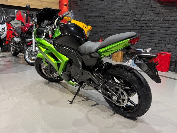 2013 Kawasaki ER-6F (Ninja 650R), зелёный, 445000 рублей - вид 9