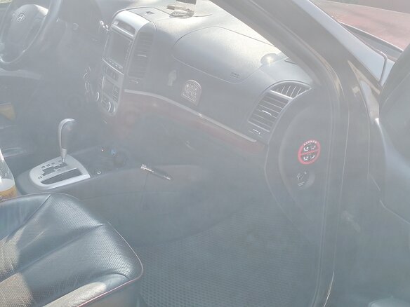 2008 Hyundai Santa Fe II, пурпурный, 950000 рублей - вид 7