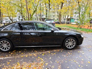 2010 Audi A8 Long III (D4), чёрный, 1280000 рублей, вид 4