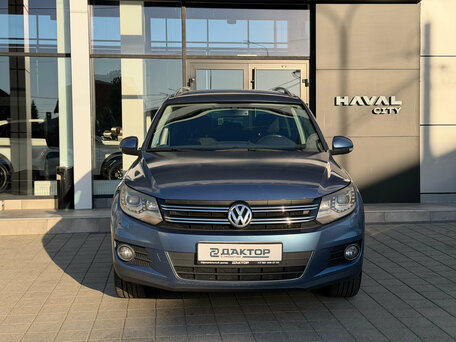 2011 Volkswagen Tiguan I Рестайлинг, синий, 1075000 рублей, вид 2