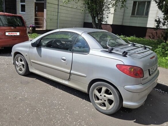 2005 Peugeot 206, серебристый, 750000 рублей - вид 3