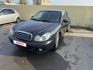2006 Hyundai Sonata ТагАЗ IV (EF) Рестайлинг, чёрный, 380000 рублей, вид 2