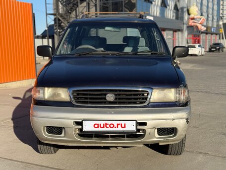 1996 Mazda MPV I (LV), синий, 350000 рублей, вид 2
