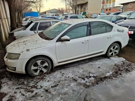 2013 Skoda Octavia III (A7), белый, 683000 рублей, вид 4