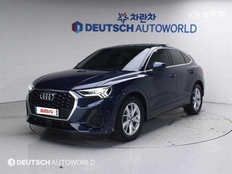 2021 Audi Q3 Sportback 35 TDI II (F3), белый, 2880000 рублей, вид 1