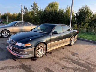 1998 Toyota Mark II VIII (X100), зелёный, 600000 рублей, вид 2