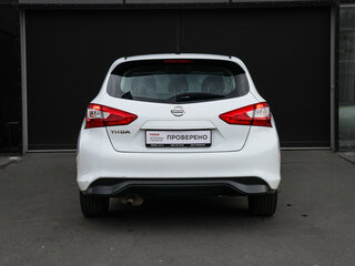 2015 Nissan Tiida II, белый, 899000 рублей, вид 5