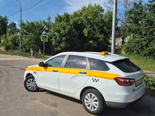2019 Lada (ВАЗ) Vesta SW I, белый, 740000 рублей, вид 5
