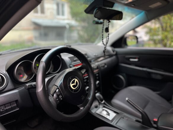 2008 Mazda 3 I (BK) Рестайлинг, чёрный, 820000 рублей - вид 7