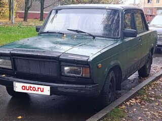 2005 Lada (ВАЗ) 2107, зелёный, 90000 рублей, вид 1