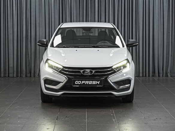2024 Lada (ВАЗ) Vesta I Рестайлинг (NG), белый - вид 2