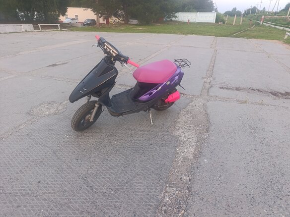 1998 Honda Dio, фиолетовый, 30000 рублей - вид 2