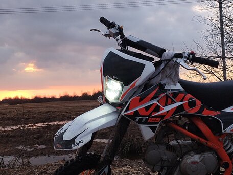 2025 Kayo Basic TT125, оранжевый, 75000 рублей, вид 2