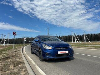 2012 Hyundai Solaris I, синий, 500000 рублей, вид 2