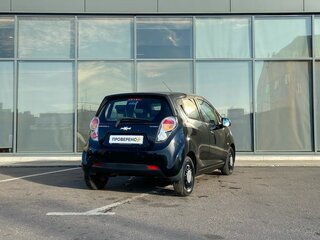 2012 Chevrolet Spark III, чёрный, 499000 рублей, вид 4