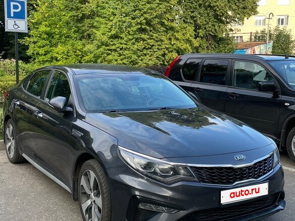 2019 Kia Optima IV Рестайлинг, серый, 2100000 рублей