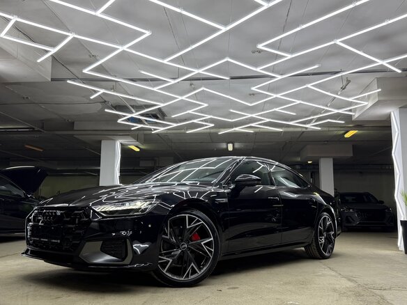 2026 Audi A7 L 45 TFSI II (4K), чёрный, 6300000 рублей - вид 2