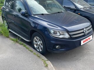 2013 Volkswagen Tiguan I Рестайлинг, синий, 1250000 рублей, вид 3