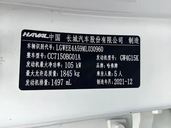 2022 Haval Chitu, белый, 1115000 рублей - вид 12