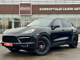 2012 Porsche Cayenne Turbo II (958), чёрный, 2100000 рублей, вид 1