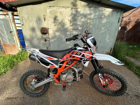 2024 Kayo Basic TT125EM, белый, 85000 рублей, вид 2