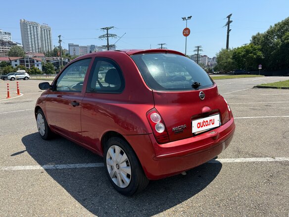 2005 Nissan Micra III (K12), красный, 165000 рублей - вид 5