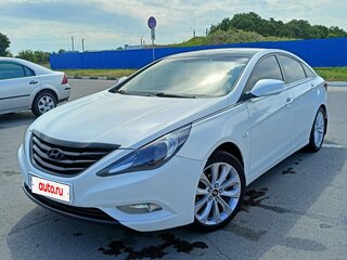 2010 Hyundai Sonata VI (YF), белый, 875000 рублей, вид 1