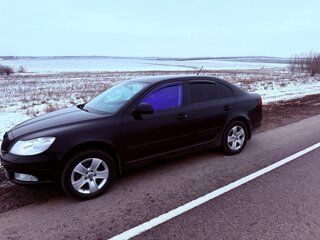 2012 Skoda Octavia II (A5) Рестайлинг, чёрный, 1150000 рублей, вид 2