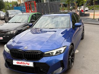 2022 BMW 3 серии 330i VII (G2x) Рестайлинг, синий, 3999999 рублей, вид 1