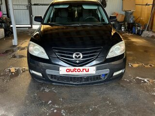 2007 Mazda 3 I (BK) Рестайлинг, чёрный, 650000 рублей, вид 2
