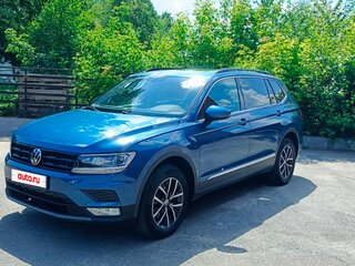 2019 Volkswagen Tiguan II, синий, 2420000 рублей, вид 2