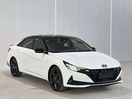 2022 Hyundai Elantra VII (CN7), белый, 1715000 рублей, вид 2