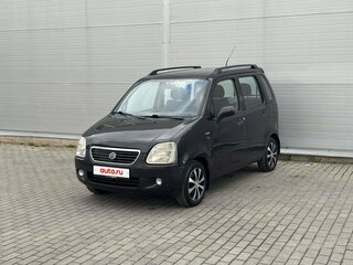 2002 Suzuki Wagon R+ II, чёрный, 285000 рублей, вид 1