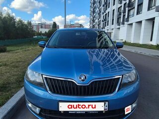 2014 Skoda Rapid I, голубой, 1090000 рублей, вид 3