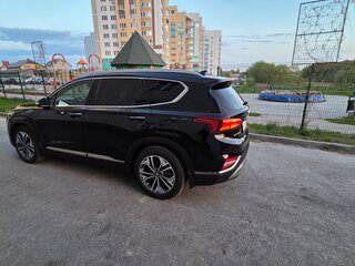 2020 Hyundai Santa Fe IV, чёрный, 3350000 рублей, вид 5