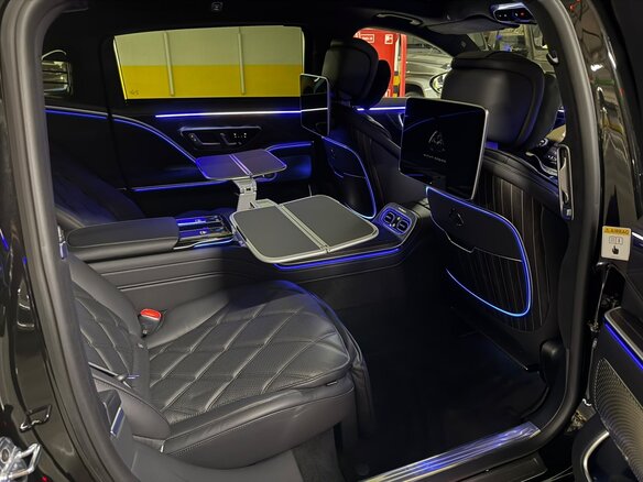 2026 Mercedes-Benz Maybach S-Класс 580 II (Z223) Рестайлинг, чёрный, 38980000 рублей - вид 9