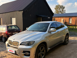 2009 BMW X6 35d I (E71), серебристый, 1450000 рублей, вид 2
