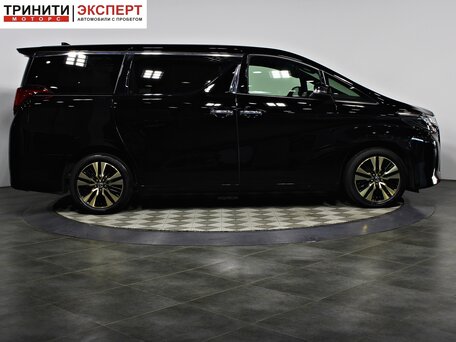 2019 Toyota Alphard III Рестайлинг, чёрный, 5797000 рублей, вид 4