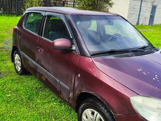 2009 Skoda Fabia II, пурпурный, 250000 рублей, вид 4