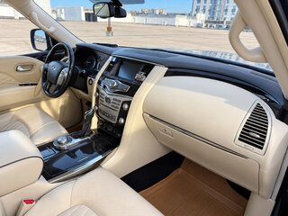 2018 Infiniti QX80 I Рестайлинг 2, синий, 3300000 рублей, вид 5