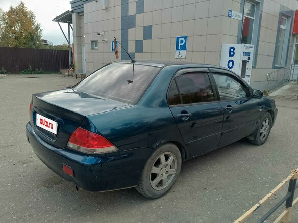 2005 Mitsubishi Lancer IX Рестайлинг, синий, 400000 рублей - вид 3