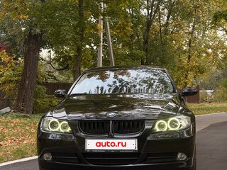 2008 BMW 3 серии 320i V (E90/E91/E92/E93), чёрный, 1100000 рублей, вид 4