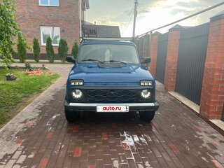 2015 Lada (ВАЗ) 2121 (4x4) I Рестайлинг, синий, 590000 рублей, вид 4
