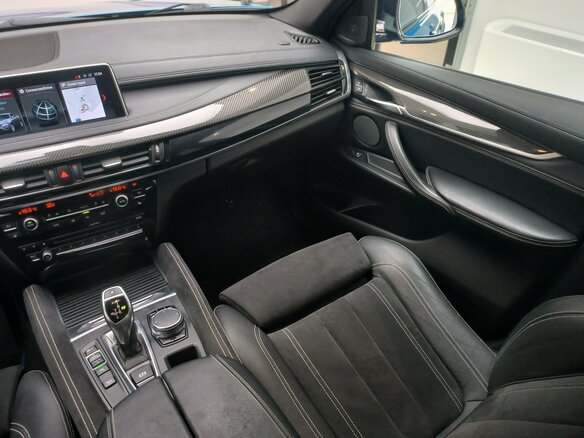 2018 BMW X6 30d II (F16), голубой, 4650000 рублей - вид 28